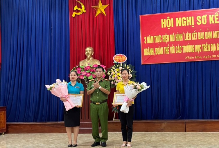 Xã Nhân Hòa (Vĩnh Bảo): Tổ chức sơ kết 3 năm thực hiện mô hình liên kết đảm bảo an ninh trật tự